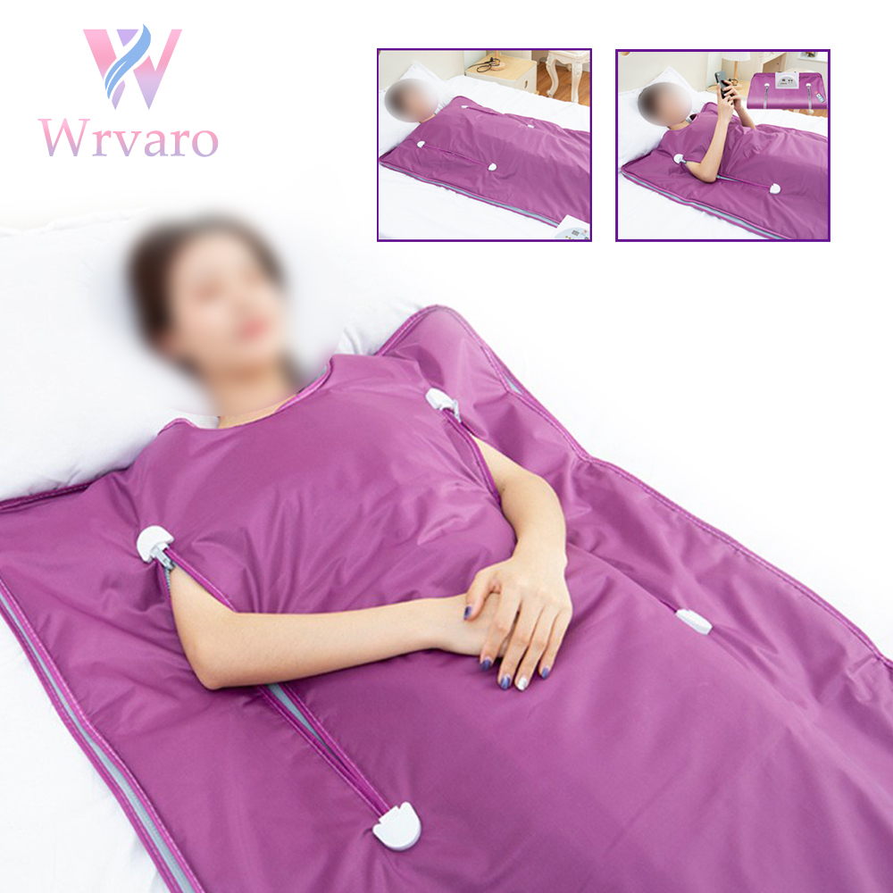 Electric Blanket Heated - Cobertor de sauna com mangas, modelador