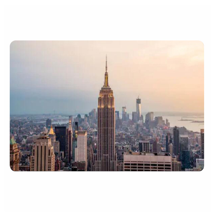Home Textiles New York - Moderno nova york cidade no pôr