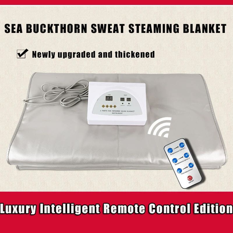 Electric Blanket Heated - Cobertor de Sauna, Cobertor Térmico Corporal,