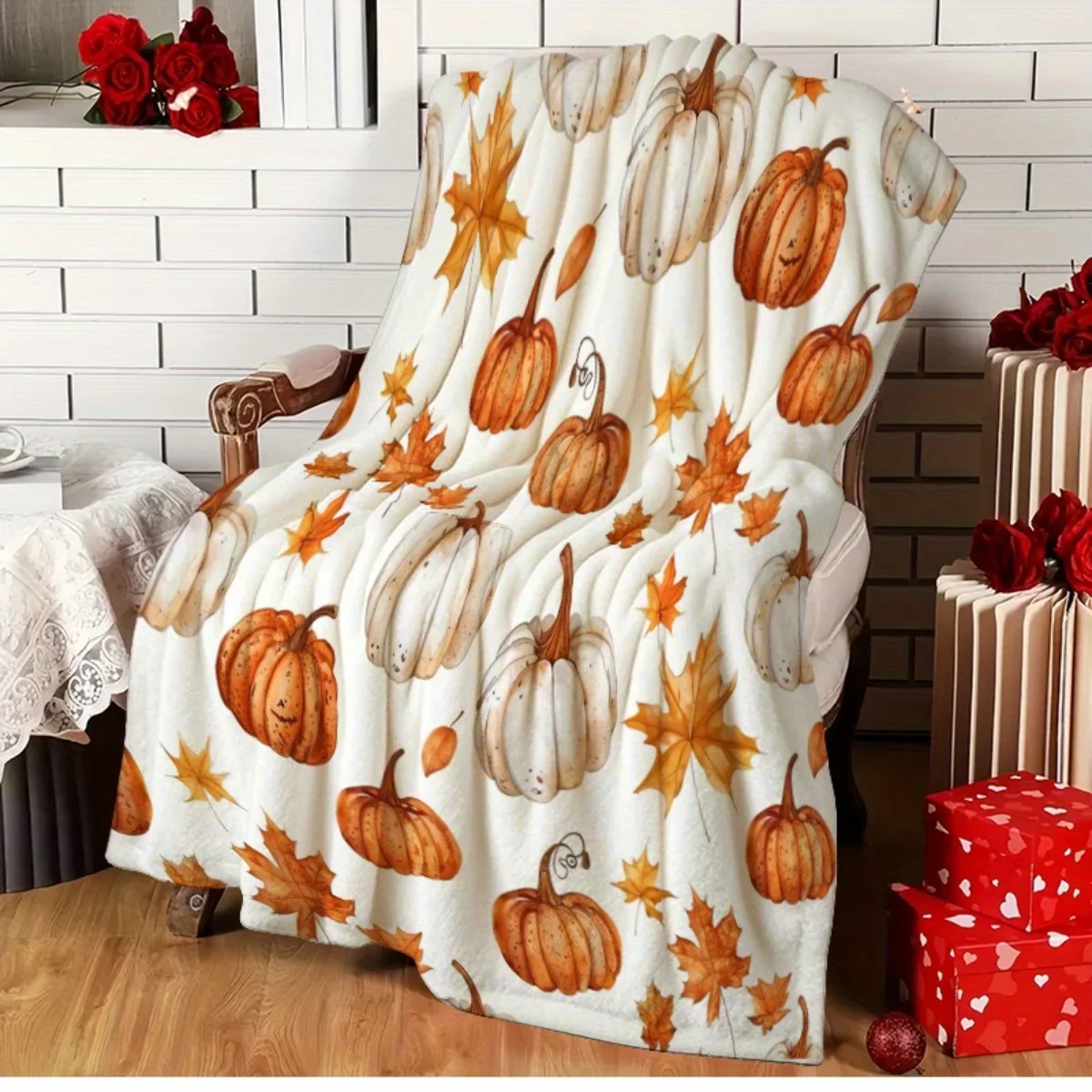 Cobertor de ação de graças – A - Home Textiles Turkey avaliação e preço