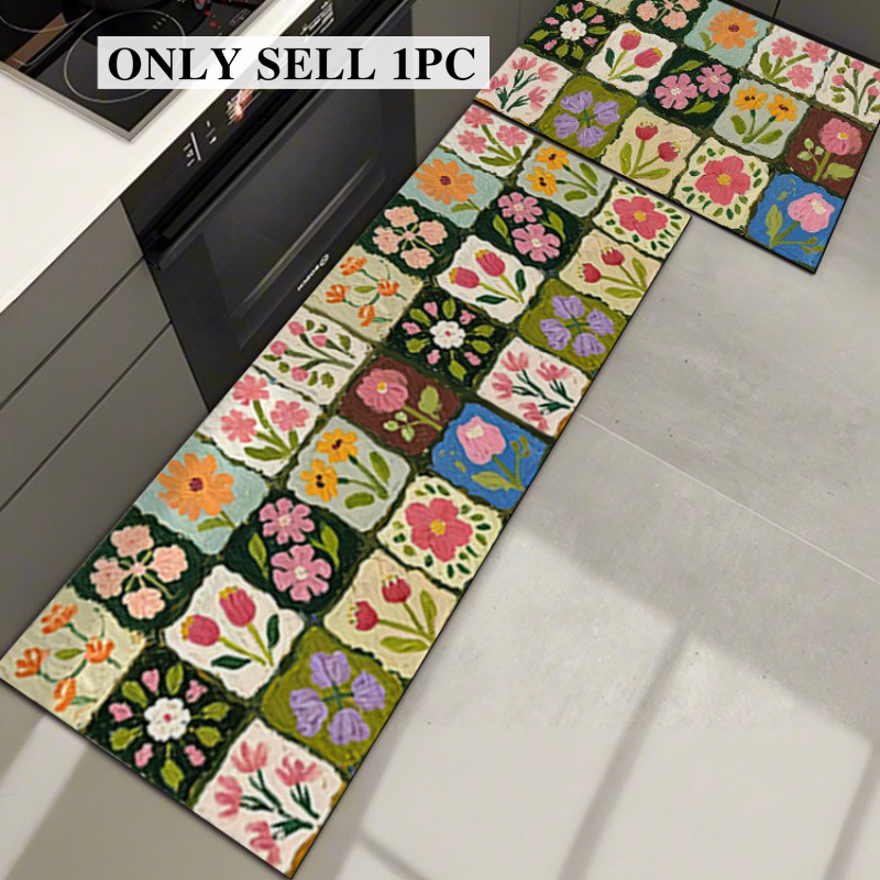 Tapete de Cozinha em PVC Imper - Home Textiles Plaid avaliação e preço