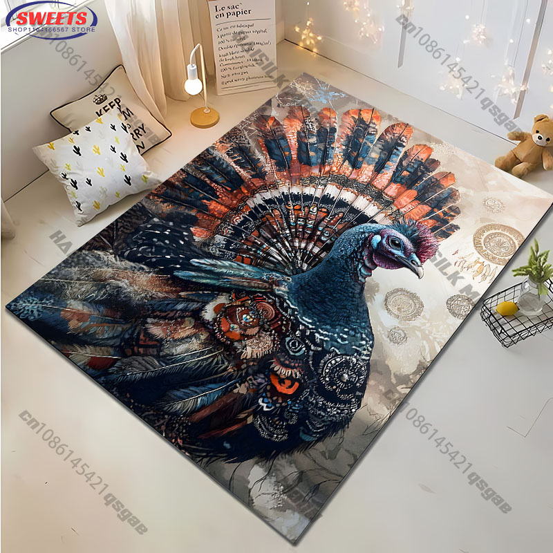 Tapete Vibrante com Estampa de - Home Textiles Turkey avaliação e preço
