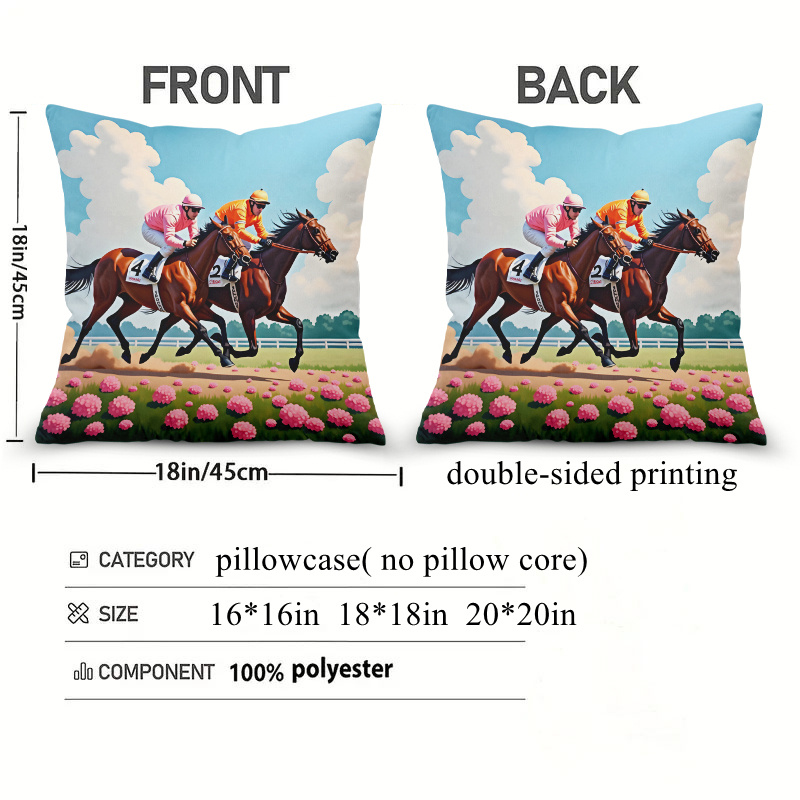 1 capa de almofada para corrid - Pillow Insert 18X18 avaliação e preço