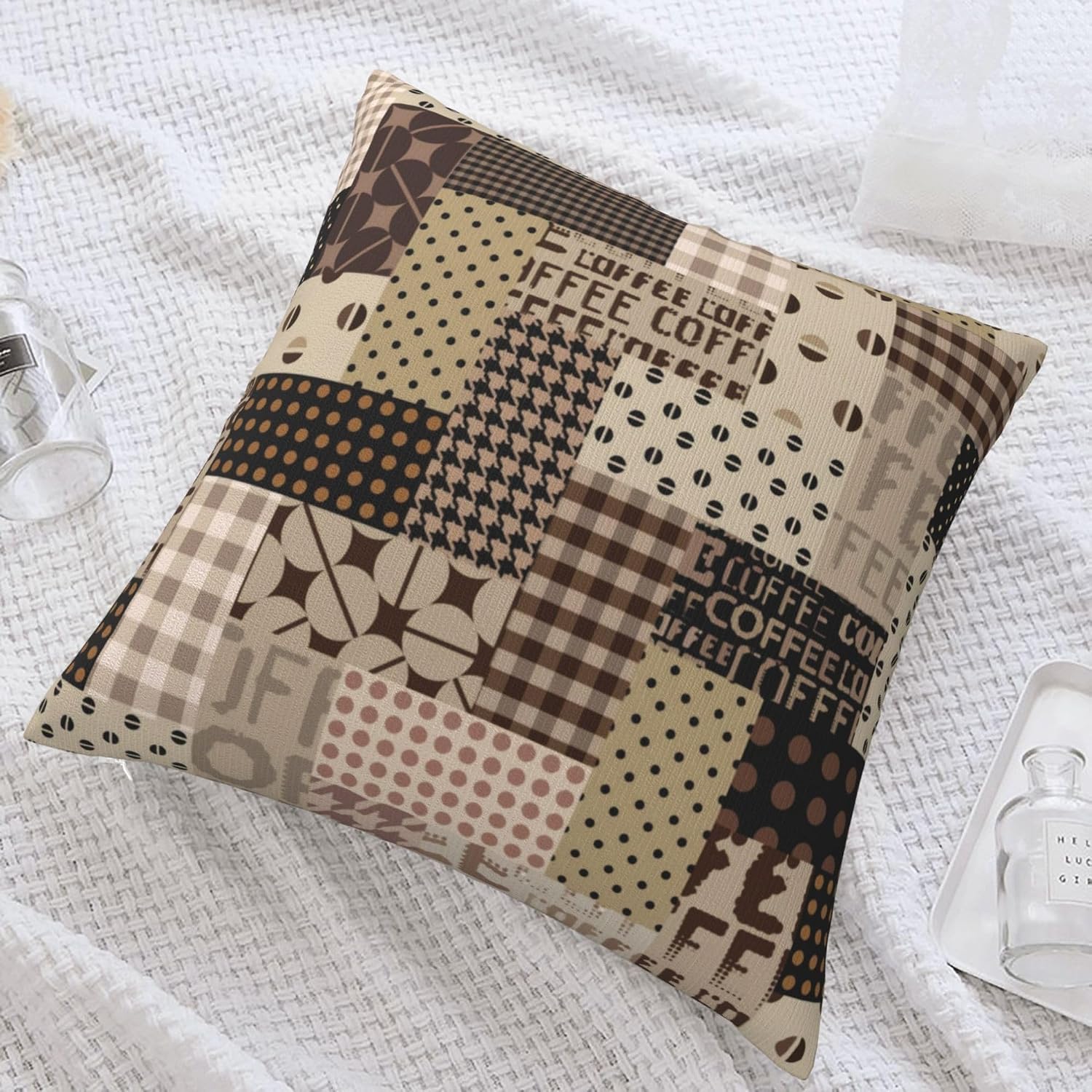 Capa de almofada Coffee Time V - Pillow Insert 18X18 avaliação e preço