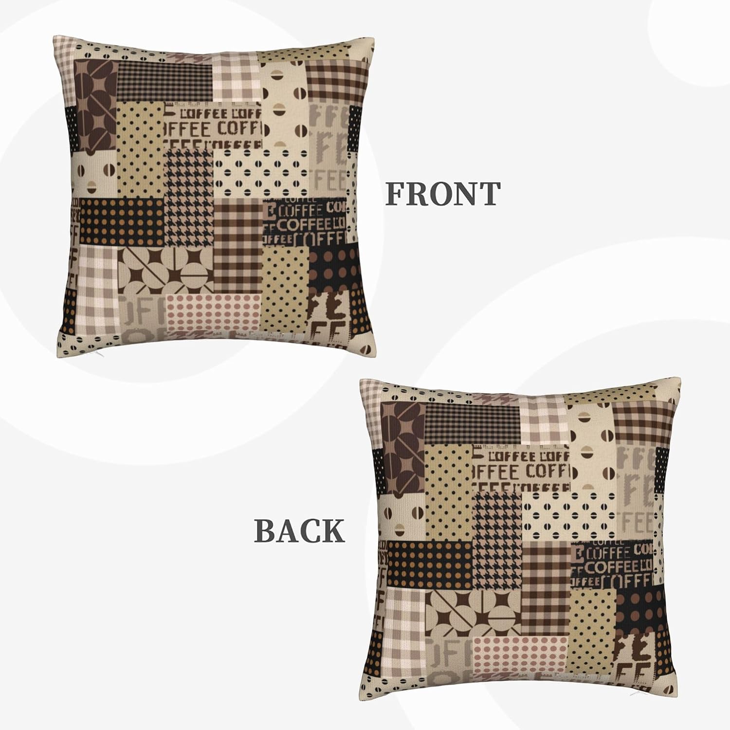 Capa de almofada Coffee Time V - Pillow Insert 18X18 avaliação e preço