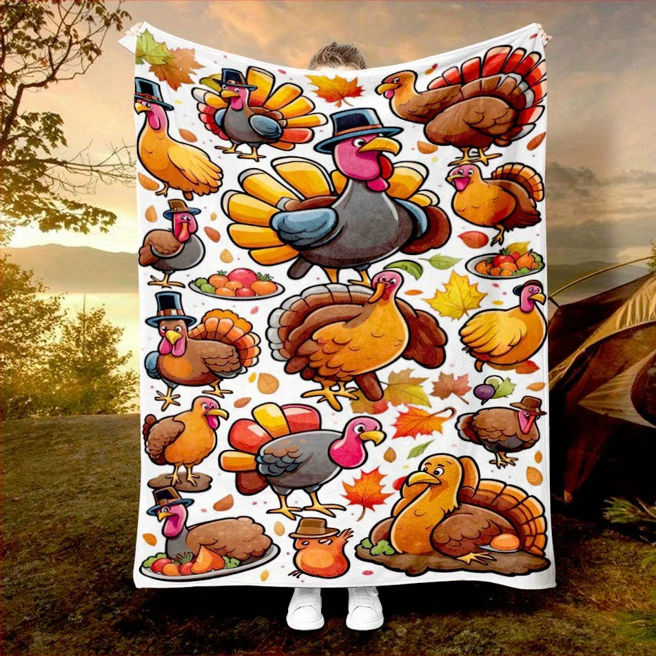 Cobertor de ação de graças tur - Home Textiles Turkey avaliação e preço