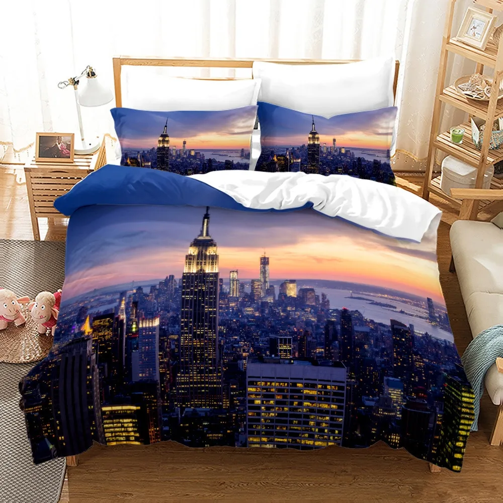 Nova iorque cidade noite vista - Home Textiles New York avaliação e preço