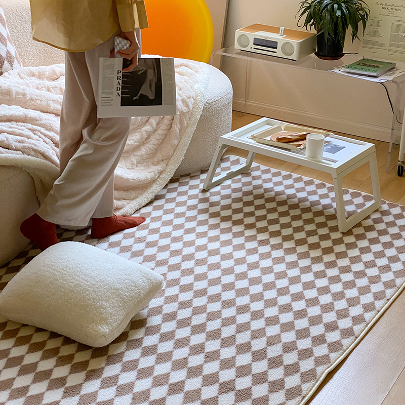Estilo japonês tapetes para sa - Home Textiles Plaid avaliação e preço