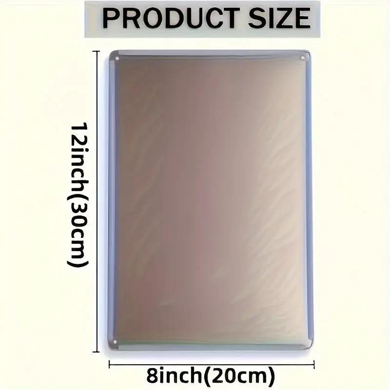 Placa de Metal Retrô com Lei F - Home Textiles France avaliação e preço