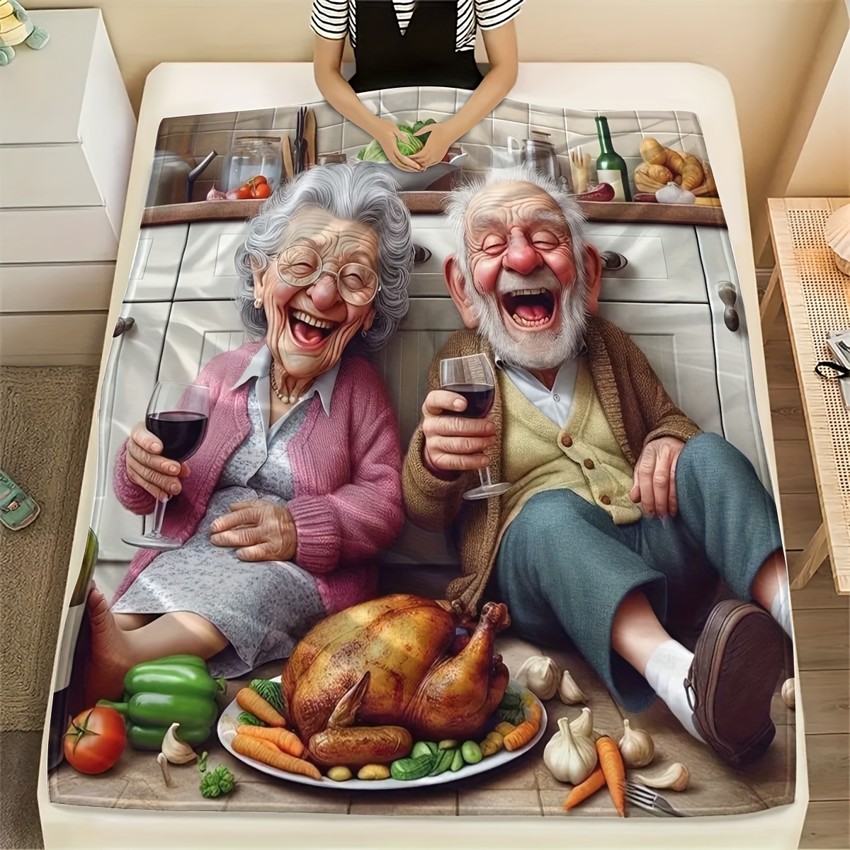 Cobertor Estampado Aconchegant - Home Textiles Turkey avaliação e preço