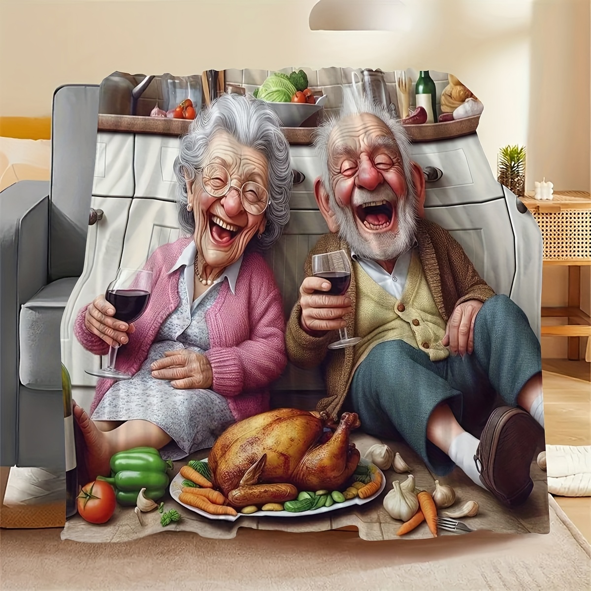 Cobertor Estampado Aconchegant - Home Textiles Turkey avaliação e preço